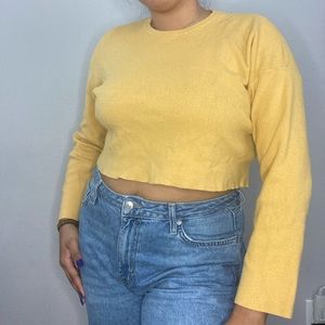 Forever 21 Yellow Sweater
